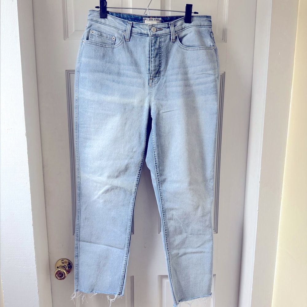 High-rise Vintage Straight Jeans, CRVY